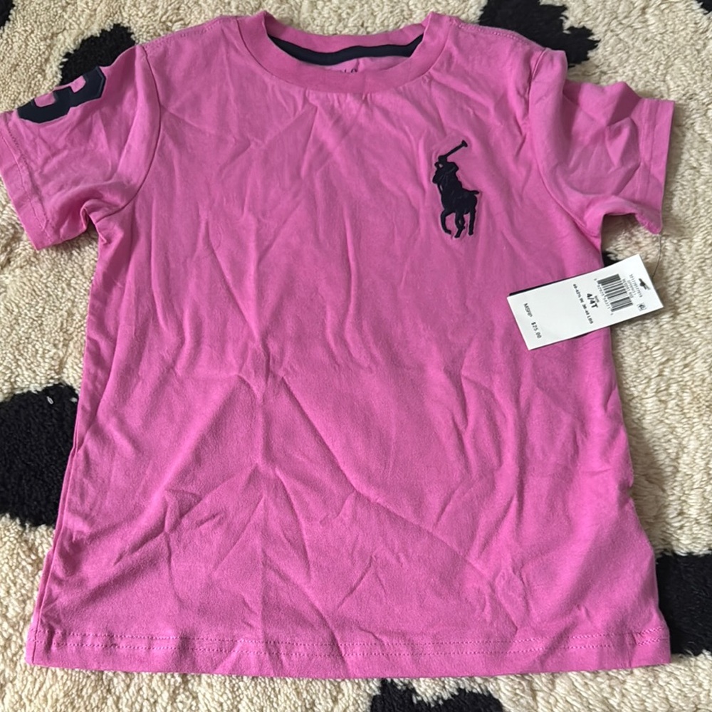 Polo by Ralph Lauren Pink Short Sleeve Tee